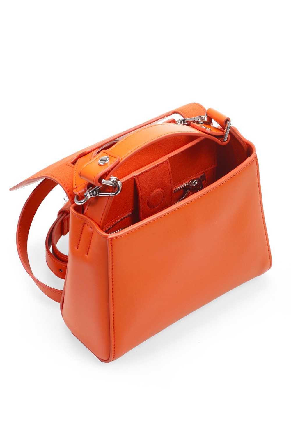 shop ORCIANI  Borsa: Orciani borsa Sveva Vanity Mini a mano in pelle con tracolla.
Dimensioni: Larghezza 20 cm Altezza15 cm Profondità 8 cm
Tasca interna con zip.
Chiusura con patta con bottone magnetico.
Tracolla rimovibile.
Finitura palladio, vitello liscio.
Composizione: 100% Pelle.
Made in Italy.. B02019 LBR-ARANCIO number 5580262